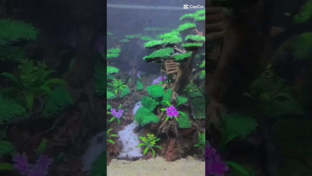 AQUASCAPE-WATERFALL-fypviral-aquascape-video-hobbyikan-viralvideo-fish-viral-viralshorts