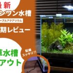 【最新インテリア水槽】テトラ新型オールインワン水槽の長期レビュー＆初心者向け水草水槽立ち上げ コード1本で動く！？もう配線で悩まない！【ワンケーブルアクアリウム】